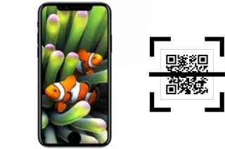 How to read QR codes on a Mione 8?