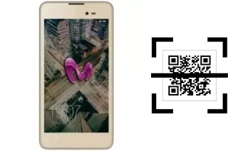 How to read QR codes on a Mobicel Trendy Plus?