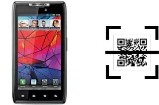 How to read QR codes on a Motorola RAZR XT910?