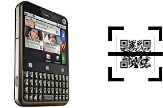 How to read QR codes on a Motorola CHARM?