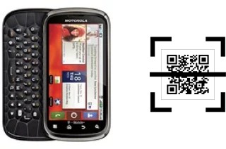 How to read QR codes on a Motorola Cliq 2?