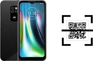 How to read QR codes on a Motorola Defy (2021)?