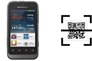 How to read QR codes on a Motorola Defy Mini XT320?