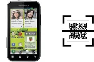 How to read QR codes on a Motorola DEFY+?