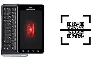 How to read QR codes on a Motorola DROID 3?