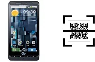 How to read QR codes on a Motorola DROID X ME811?