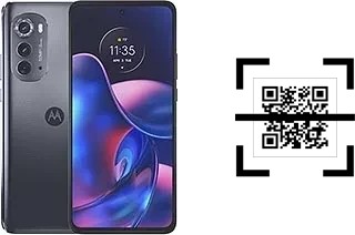 How to read QR codes on a Motorola Edge (2022)?