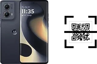 How to read QR codes on a Motorola Edge (2024)?