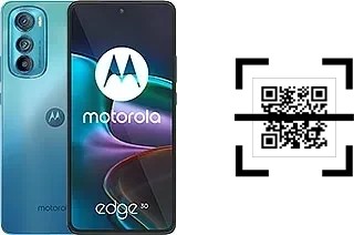 How to read QR codes on a Motorola Edge 30?