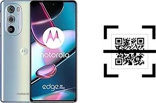 How to read QR codes on a Motorola Edge 30 Pro?