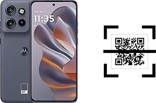 How to read QR codes on a Motorola Moto S50?