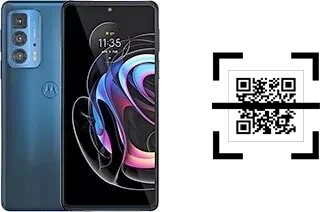 How to read QR codes on a Motorola Edge 20 Pro?