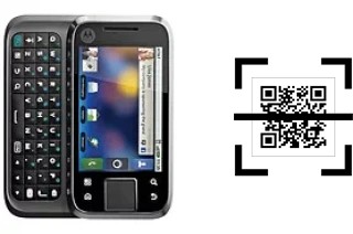 How to read QR codes on a Motorola FLIPSIDE MB508?