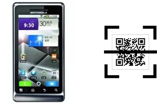 How to read QR codes on a Motorola MILESTONE 2 ME722?