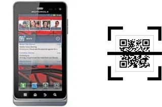 How to read QR codes on a Motorola MILESTONE 3 XT860?