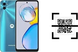 How to read QR codes on a Motorola Moto E32 (India)?