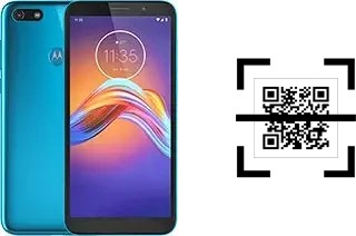 How to read QR codes on a Motorola Moto E6 Play?