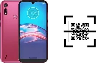 How to read QR codes on a Motorola Moto E6i?