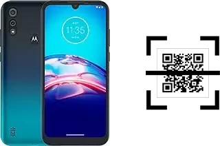 How to read QR codes on a Motorola Moto E6s (2020)?