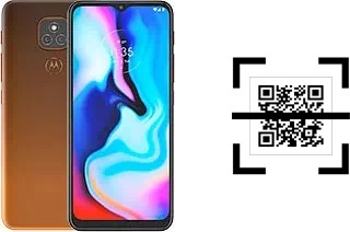 How to read QR codes on a Motorola Moto E7 Plus?