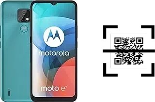 How to read QR codes on a Motorola Moto E7?