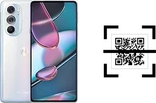 How to read QR codes on a Motorola Edge X30?