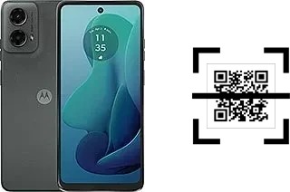 How to read QR codes on a Motorola Moto G (2024)?