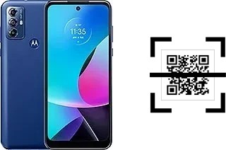 How to read QR codes on a Motorola Moto G Play (2023)?