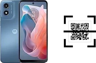 How to read QR codes on a Motorola Moto G Play (2024)?