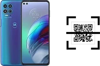 How to read QR codes on a Motorola Moto G100?