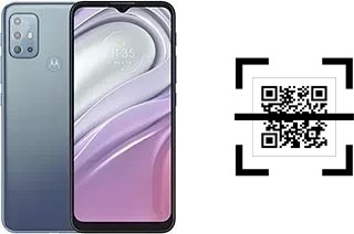 How to read QR codes on a Motorola Moto G20?