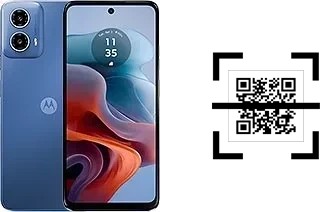 How to read QR codes on a Motorola Moto G34?