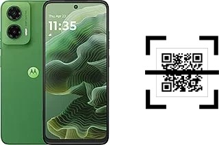 How to read QR codes on a Motorola Moto G35?