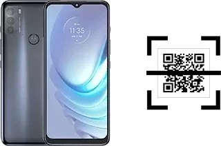 How to read QR codes on a Motorola Moto G50?