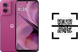 How to read QR codes on a Motorola Moto G55?