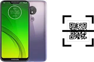 How to read QR codes on a Motorola Moto G7 Power?