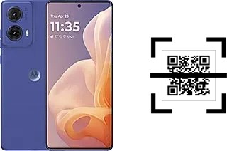 How to read QR codes on a Motorola Moto G85?