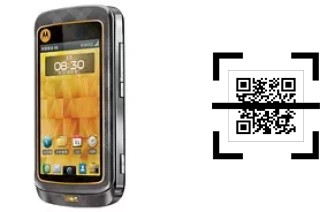 How to read QR codes on a Motorola MT810lx?