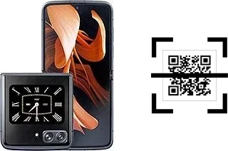 How to read QR codes on a Motorola Moto Razr 2022?