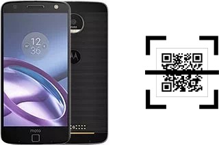 How to read QR codes on a Motorola Moto Z?