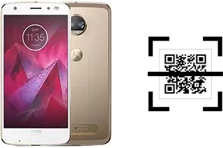 How to read QR codes on a Motorola Moto Z2 Force?