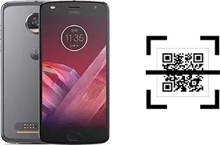 How to read QR codes on a Motorola Moto Z2 Play?