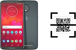 How to read QR codes on a Motorola Moto Z3?