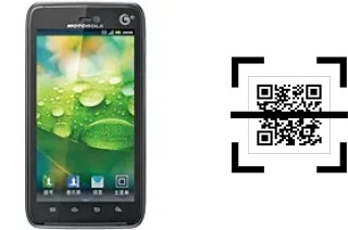 How to read QR codes on a Motorola MT917?