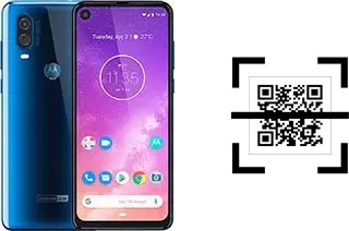 How to read QR codes on a Motorola One Vision?