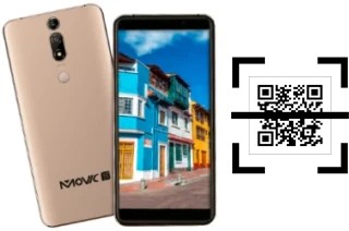 How to read QR codes on a Movic A5502?