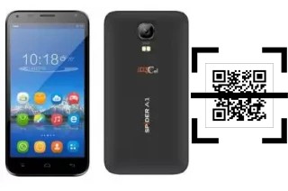 How to read QR codes on a Mycell Spider A1?