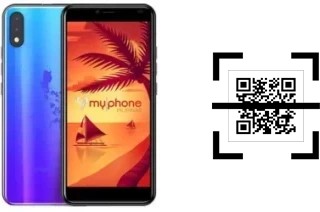 How to read QR codes on a MyPhone myXi1?