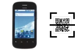 How to read QR codes on a Nexian NX-A891?