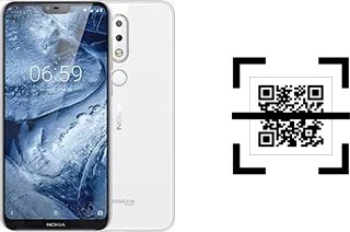 How to read QR codes on a Nokia 6.1 Plus (Nokia X6)?